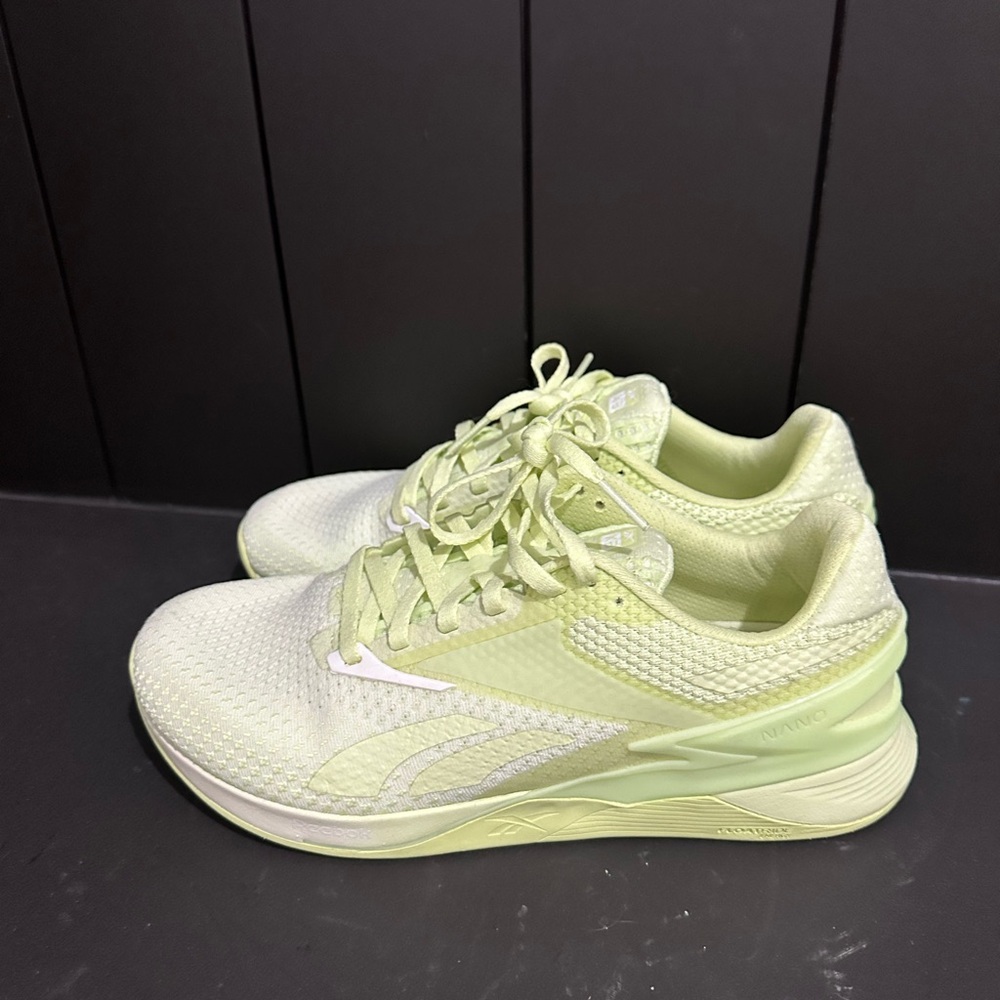 Reebok Athletic Shoes in Light Green